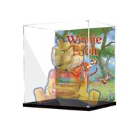Acrylic Display Case for Lego 43300 Little Bear Building Set, Dustproof Transparent Box - Only Display Case, Display Box Compatible with Lego 43300 (Back Spray A)