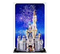 Acrylic Display Case for Lego 71040 Castle Building Set,Clear Display Case, Dust-Proof Display Case Compatible with Lego 71040 (Only Display Case)