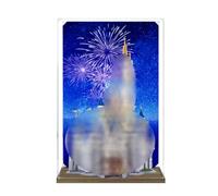 Acrylic Display Case for Lego 71040 Castle Set (Back Spray) | Acrylic Display Case for Lego 71040 Castle Set, Dustproof Box Compatible with Lego 71040,no model
