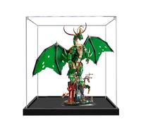 Acrylic Display Case for Lego 71847 Guardian Dragon Model, 3mm Dustproof Display Box, Display Case Compatible with Lego 71847 (Model Not Included) (Transparent 3MM)