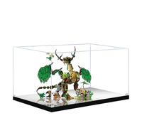 Acrylic Display Case for Lego 71859 The Dragon of Life Building Set, Dustproof Transparent Box - Only Display Case, Display Box Compatible with Lego 71859 (2MM Mirror)