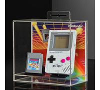 Acrylic Display Case for Lego 72046 Game.BOY Game Console Model, 3mm Dustproof Display Box, Display Case Compatible with Lego 72046 (Model Not Included) (Integrated Design A)