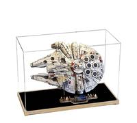 Acrylic Display Case for Lego 75192 Deluxe Millennium Falcon，Dustproof Box, Storage Box, Transparent Box, Display Box Compatible with Lego 75192（Only Case, No Model (Option 3)