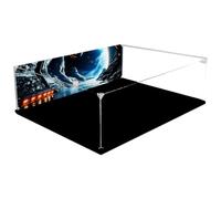 Acrylic Display Case for Lego 75192 Ultimate Millennium Falcon Building Set, Dustproof Transparent Box - Only Display Case, Display Box Compatible with Lego 75192 (Back Spray B)