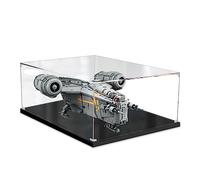 Acrylic Display Case for Lego 75331 The Razor Crest, Black, 75*55*30cm, 2mm Thick (Excluding block models)