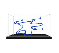 Acrylic Display Case for Lego 75355 X-Wing Starfighter Building Set, Dustproof Transparent Box - Only Display Case, Display Box Compatible with Lego 75355 (2MM)