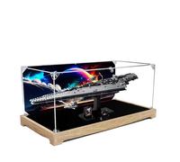 Acrylic Display Case for Lego 75356 Executor-Class Super Star Destroyer Building Set, Clear Display Box, Dust-Proof Display Case Compatible with Lego 75356(Model Not Included) (Background 3MM D)