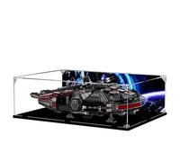 Acrylic Display Case for Lego 75389 Star Wars Dark Millennium Falcon Model, 3mm Dustproof Display Box, Display Case Compatible with Lego 75389 (Model Not Included) (Background 3MM A)
