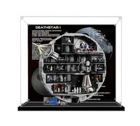 Acrylic Display Case for Lego 75419 Death Star Model, Dustproof Box, Storage Box, Transparent Box, Display Box Compatible with 75419 (Box Only) (Background A)