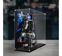 Acrylic Display Case for Lego 75439 helmet Model, 3mm Dustproof Display Box, Display Case Compatible with Lego 75439(Model Not Included) (Background B)