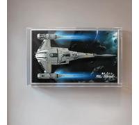 Acrylic Display Case for Lego 75442 starfighter Model, 3mm Dustproof Display Box, Display Case Compatible with Lego 75442 (Model Not Included)