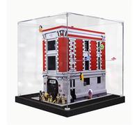 Acrylic Display Case for Lego 75827 Firehouse Ghostbusters, Dustproof Box, Storage Box, Transparent Box, Display Box Compatible with 75827 (Box Only) (3mm)