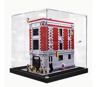 Acrylic Display Case for Lego 75827 Firehouse Ghostbusters, Dustproof Box, Storage Box, Transparent Box, Display Box Compatible with 75827 (Display Case Only) (3mm)