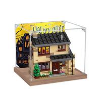 Acrylic Display Case for Lego 75968 4 Privet Drive Model, 3mm Dustproof Display Box, Display Case Compatible with Lego 75968 (Model Not Included) (Background 3MM A)