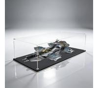 Acrylic Display Case for Lego 76042 Allied Aircraft Carrier Dustproof Box Storage Box Transparent Box Display Box Compatible with Lego 76042 (Case Only, No Model) (Black)