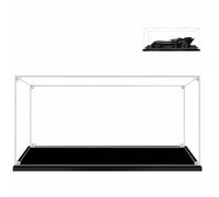 Acrylic Display Case for Lego 76139 Dustproof Clear Display Box Showcase for (1989 Batmobile) (Building Block Model is NOT Included)(2mm)