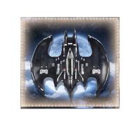 Acrylic Display Case for Lego 76161 Batwing Fighter Jet, Dustproof Box, Storage Box, Transparent Box, Display Box Compatible with 76161 (Box Only) (Black Background LED)