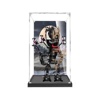 Acrylic Display Case for Lego 76249 Venom Groot Model, 3mm Dustproof Display Box, Display Case Compatible with Lego 76249 (Model Not Included) (Background 3MM)