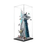 Acrylic Display Case for Lego 76269 Avengers Tower Model, 3mm Dustproof Display Box, Display Case Compatible with Lego 76269 (Model Not Included) (Transparent 3MM)