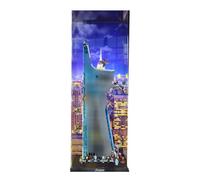 Acrylic Display Case for Lego 76269 Model, 3mm Dustproof Display Box, Display Case Compatible with Lego 76269 Model Not Included)