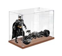 Acrylic Display Case for Lego 76273 Bat-Man and Bat-Pod Bike Model - Sturdy Protection for Your Collectible (Model Not Included), B-3 mm