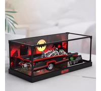 Acrylic Display Case for Lego 76328，Dustproof Box, Storage Box, Transparent Box, Display Box Compatible with Lego 76328（Only Case, No Model (Painted)