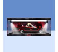 Acrylic Display Case for Lego 76328 The Classic TV Series Bat-Mobile Model - Heavy Duty Protection for Your Collectible (Model Not Included) (Option F)