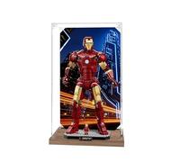 Acrylic Display Case for Lego 76344 Model, 3mm Dustproof Display Box, Display Case Compatible with Lego 76344(Model Not Included) (Background A)