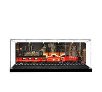 Acrylic Display Case for Lego 76405 Train Station Model, 3mm Dustproof Display Box, Display Case Compatible with Lego 76405 (Model Not Included) (Background 3MM B)