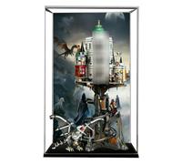 Acrylic Display Case for Lego 76417 Gringotts Model, 3mm Dustproof (background C)