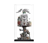 Acrylic Display Case for Lego 76417 Gringotts Wizarding Bank Model, 3mm Dustproof Display Box, Display Case Compatible with Lego 76417 (Model Not Included) (Transparent Build 3MM)