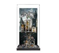 Acrylic Display Case for Lego 76417 Wizard Bank Set | Acrylic Display Case for Lego 76417 Wizard Bank Set, Dustproof Box Compatible with Lego 76417,no model