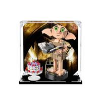 Acrylic Display Case for Lego 76421 Dobby The House-elf Model, 3mm Dustproof Display Box, Display Case Compatible with Lego 76421 (Model Not Included) (Background 3MM B)