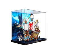 Acrylic Display Case for Lego 76440 Triwizard Tournament Model (Model not Included) - (size:17.7x13.7x33.4 inches) (Not including the model) (Background Spray Painting-B)