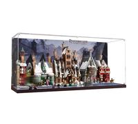 Acrylic Display Case for Lego 76457 Hogsmeade Village, Dustproof Transparent Storage Box, Display Box Compatible with 76457 (Box Only)