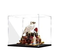 Acrylic Display Case for Lego 76466 Sorcerer's Stone - Collectors' Edition Building Set, Dustproof Transparent Box - Only Display Case, Display Box Compatible with Lego 76466 (2MM)