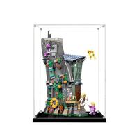 Acrylic Display Case for Lego 76467 Luna Lovegood's House Building Set, Clear Display Box, Dust-Proof Display Case Compatible with Lego 76467 (Model Not Included) (Transparent 2MM)