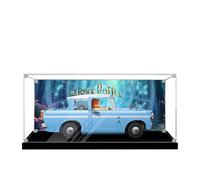 Acrylic Display Case for Lego 76470 Magical Flying Ford Anglia Model, 3mm Dustproof Display Box, Display Case Compatible with Lego 76470(Model Not Included) (Background 3MM A)