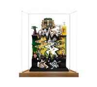 Acrylic Display Case for Lego 76476 Ministry of Magic Set (2MM (Base B)) | Acrylic Display Case for Lego 76476 Ministry of Magic Set, Dustproof Box Compatible with Lego 76476,no model