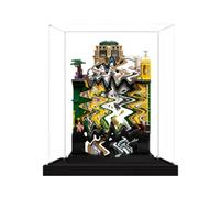 Acrylic Display Case for Lego 76476 Ministry of Magic Set (3MM (Base A)) | Acrylic Display Case for Lego 76476 Ministry of Magic Set, Dustproof Box Compatible with Lego 76476,no model