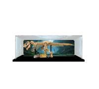 Acrylic Display Case for Lego 76968 dinosaur fossils Building Set, Dustproof Transparent Box - Only Display Case, Display Box Compatible with Lego 76968 (Back Spray B)