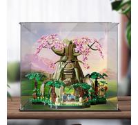 Acrylic Display Case for Lego 77092 Deku Tree，Dustproof Box, Storage Box, Transparent Box, Display Box Compatible with Lego 77092（Only Case, No Model