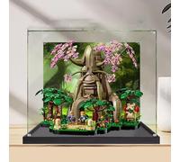 Acrylic Display Case for Lego 77092 The Legend of Zelda Deku Tree, Dustproof Storage Box, Transparent Display Box (Only Case, No Model, Painted 3mm)