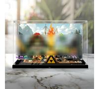 Acrylic Display Case for Lego 77093 Model, 3mm Dustproof Display Box, Display Case Compatible with Lego 77093 (Model Not Included) (Background A)
