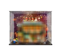 Acrylic Display Case for Lego 80113 Model, 3mm Dustproof Display Box, Display Case Compatible with Lego 80113 (Model Not Included)