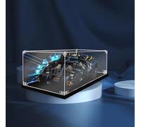 Acrylic Display case for Lego Batman Batmobile Tumbler 76240(Lego Set is not Included) (with Background)