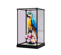 Acrylic Display Case for Lego Creator Exotic Parrot to Frog to Fish 31136 Model,Dustproof Anti-UV Storage Box, for Collectors (Transparent B)