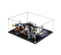 Acrylic Display Case for Lego Creator Space Roller Coaster 31142 - Showcase, Protect & Decorate Your Model with Dustproof Storage, Gifts (3mm Transparent)