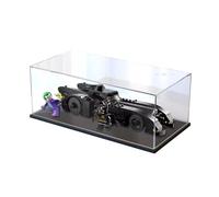 Acrylic Display Case for Lego DC Batmobile: Batman vs. The Joker Chase 76224, Dustproof Display Box Compatible Lego (Transparent(30*25*15))