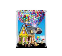 Acrylic Display Case for Lego Disney and Pixar 'Up' House 43217,Showcase,Protect & Decorate Models with Dustproof Storage,Gifts (Background A(25*15*30))